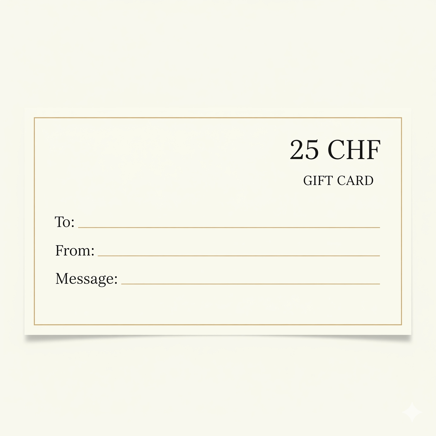 Gift card