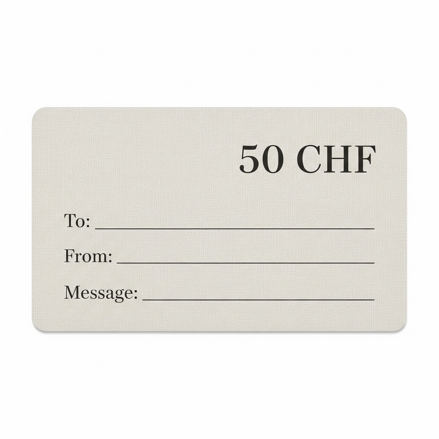 Gift card